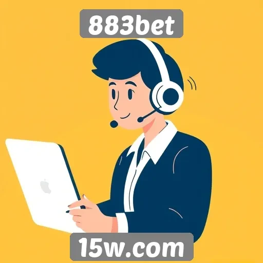 Desempenho de suporte ao cliente na 883bet